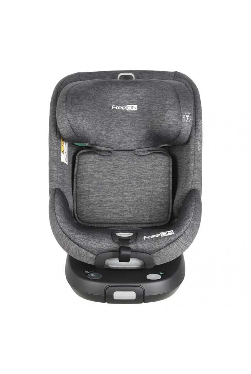 Автокрісло FreeON LOTUS поворотність 360° i-size 40-125 см, сірий