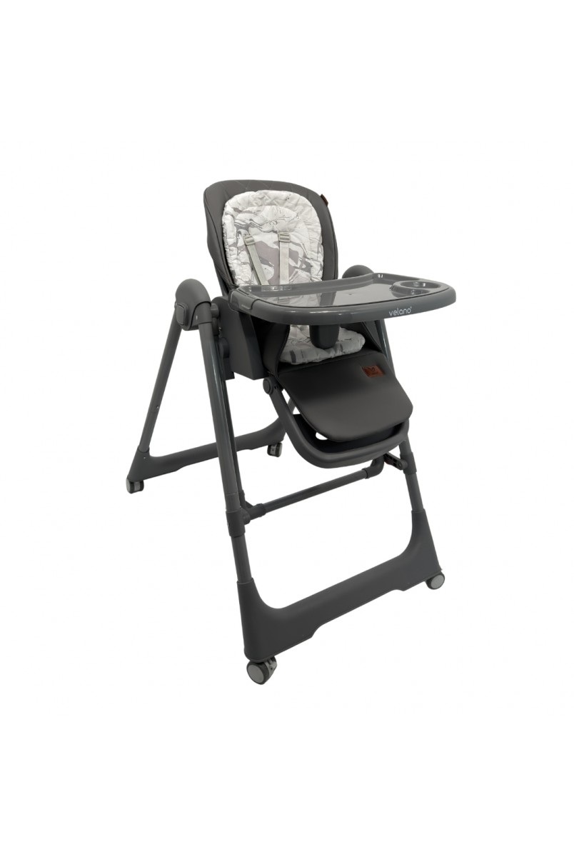 Стілець-гойдалка для годування дитини VELANO Nomi, black