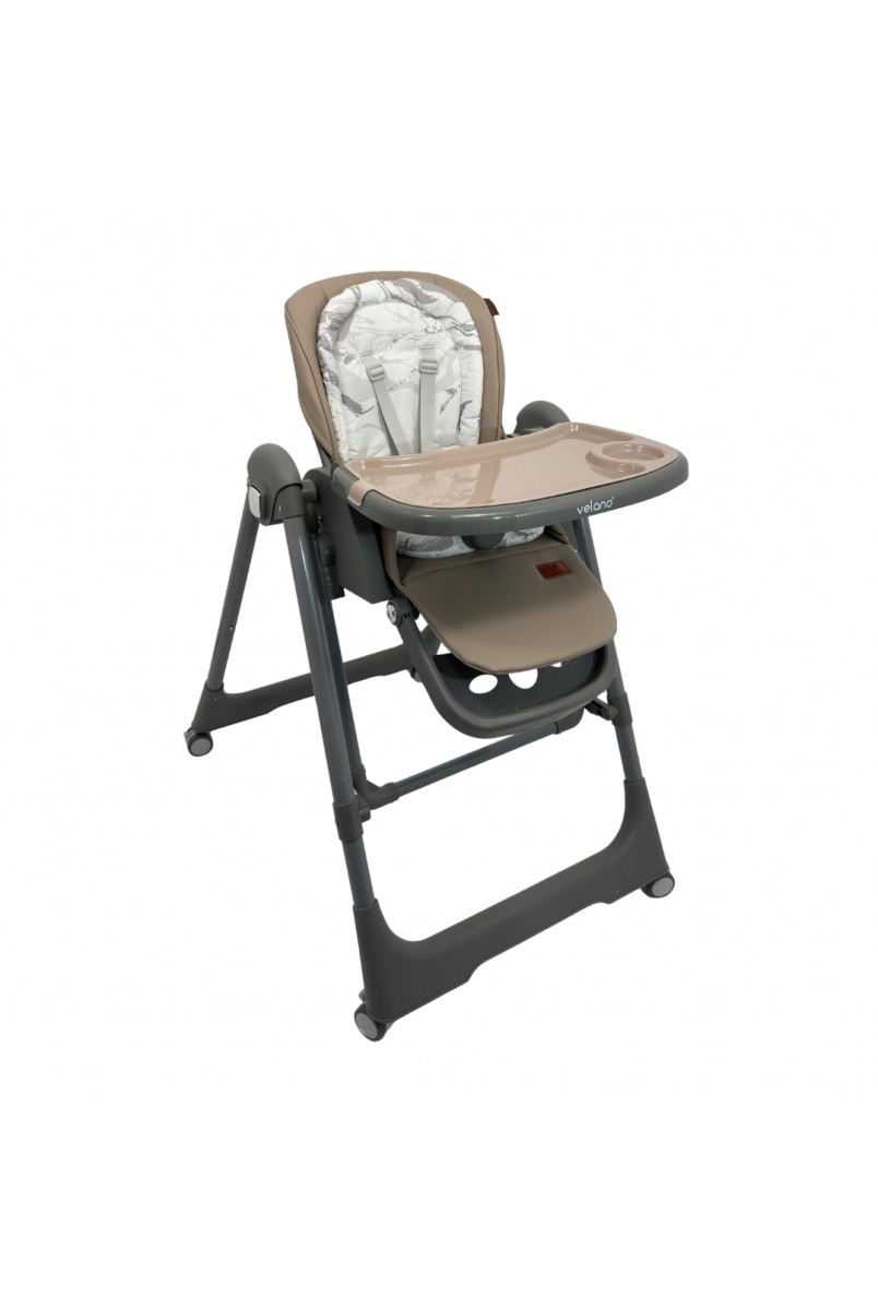 Стілець-гойдалка для годування дитини VELANO Nomi, brown