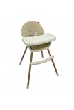 Стілець для годування дитини 2 в 1 VELANO Evo, beige