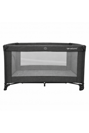 Ліжко-манеж дитяче VELANO Flexi, grey