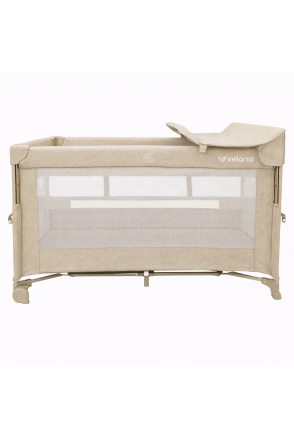 Ліжко-манеж дитяче з другим ярусом VELANO Tino, beige