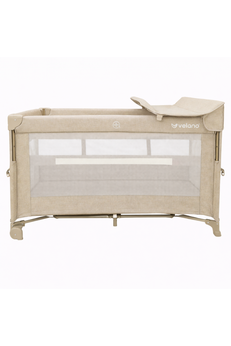 Ліжко-манеж дитяче з другим ярусом VELANO Tino, beige