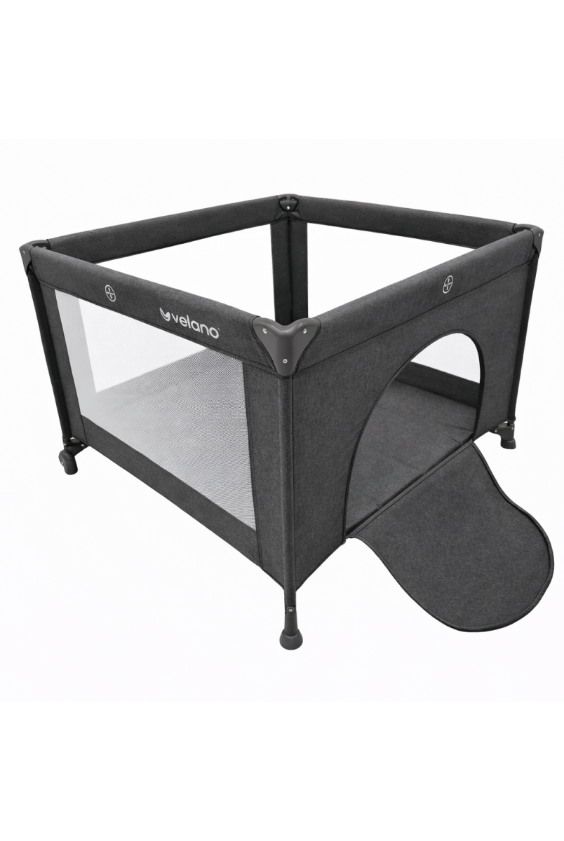 Манеж дитячий VELANO Cubo, dark grey
