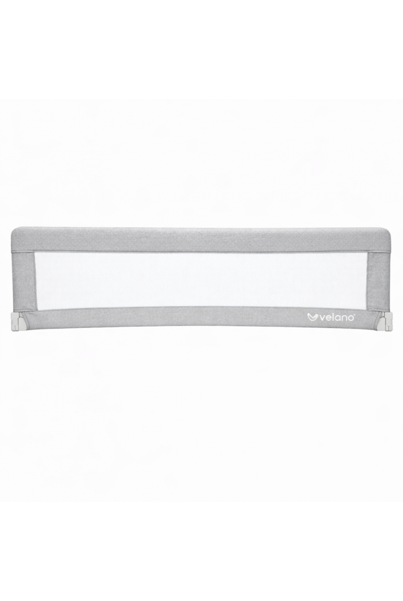 Захисний бортик для ліжка VELANO Wolli, light grey