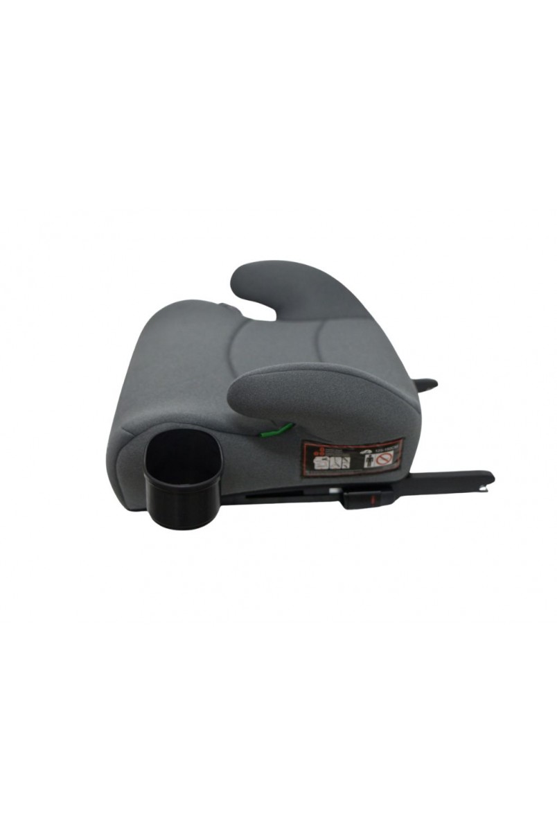Бустер VELANO Primo i-Size 125–150 см, ISOFIX + підстаканник, grey