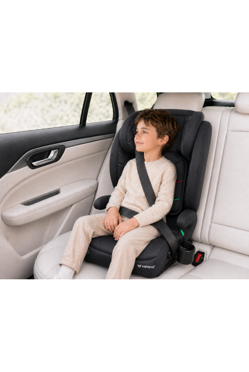 Автокрісло VELANO Forza i-Size 100–150 см, ISOFIX, grey
