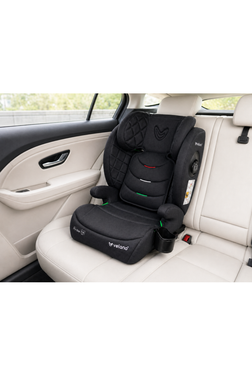 Автокрісло VELANO Forza i-Size 100–150 см, ISOFIX, black
