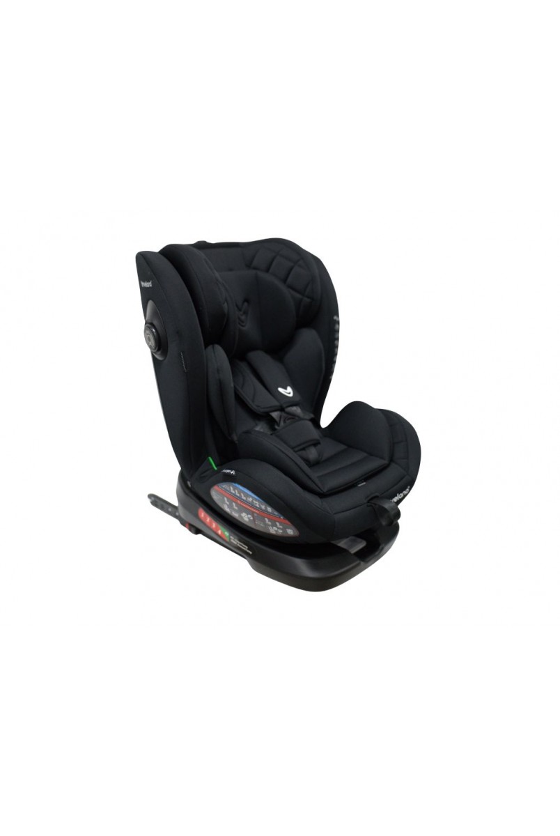 Автокрісло VELANO Aura 360° i-Size 40–150 см, ISOFIX, black