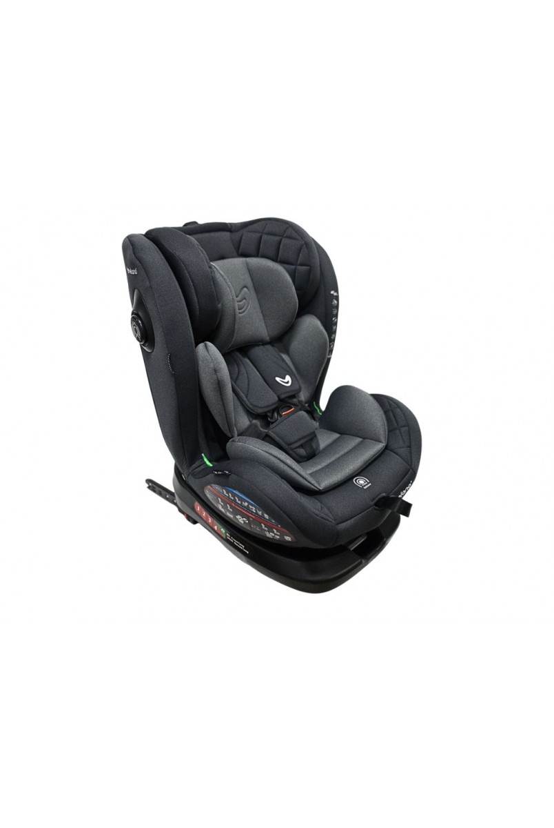 Автокрісло VELANO Aura 360° i-Size 40–150 см, ISOFIX,grey