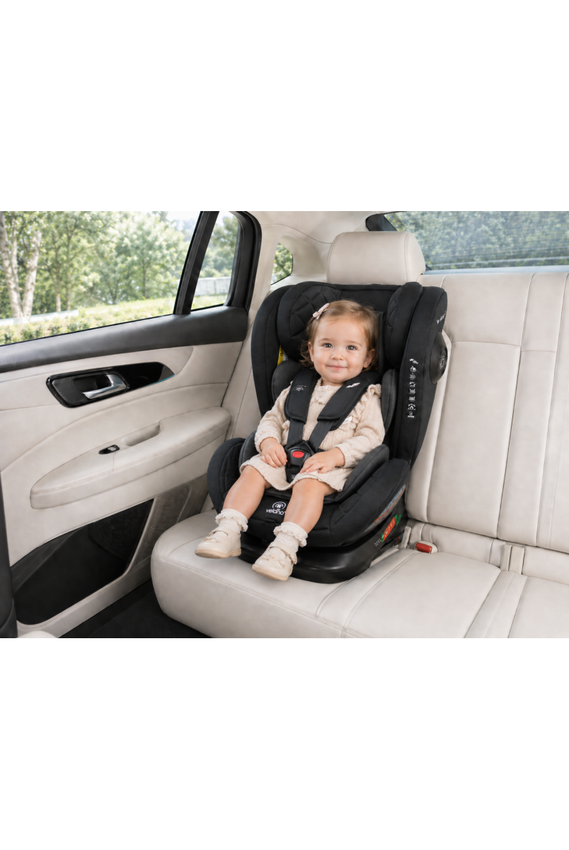 Автокрісло VELANO Aura 360° i-Size 40–150 см, ISOFIX,grey