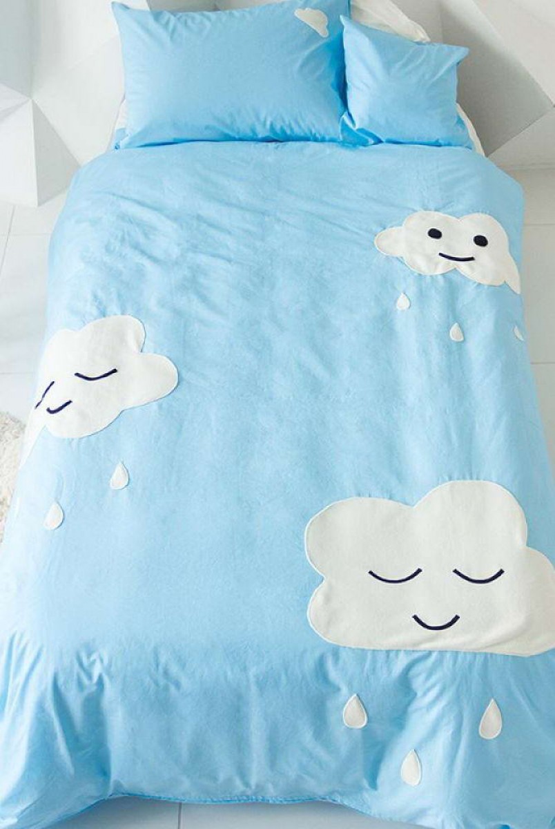 Комплект дитячої постільної білизни "Хмари"