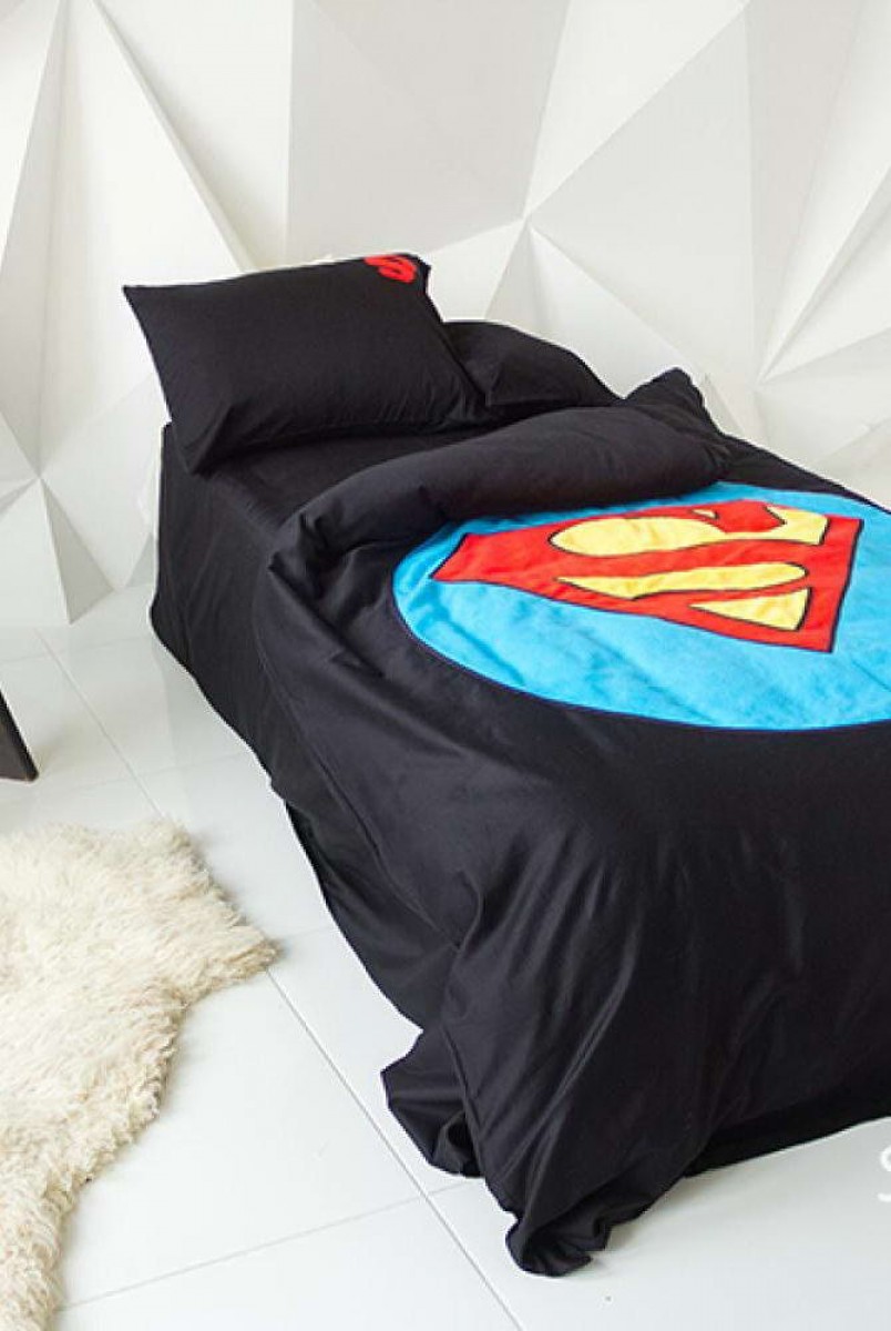 Комплект детского постельного белья "Супермен"
