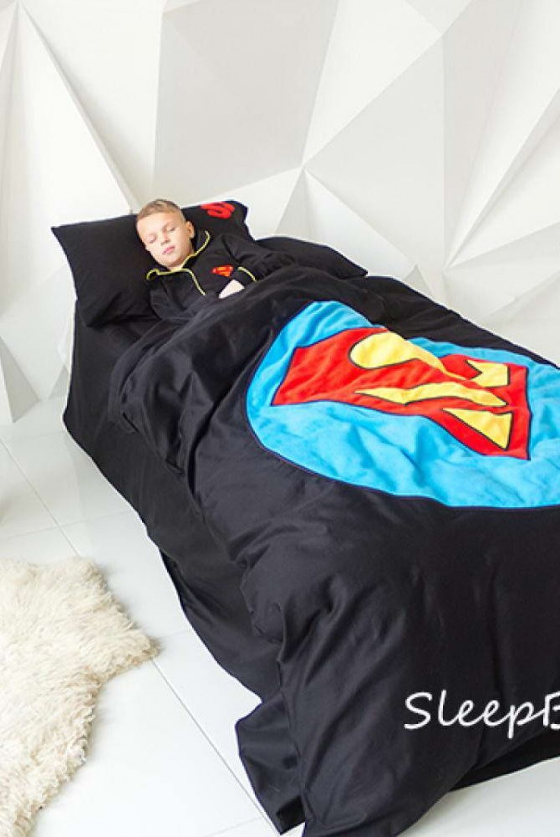 Комплект дитячої постільної білизни "Супермен"