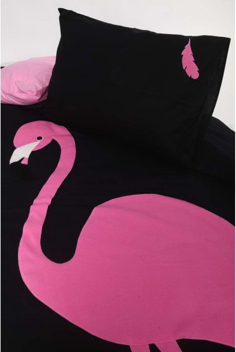 Комплект детского постельного белья "Фламинго"