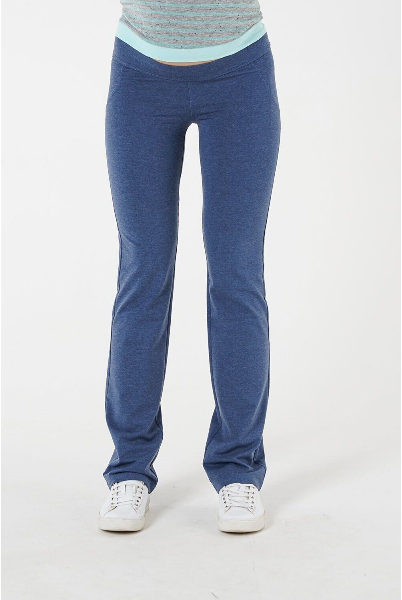 Спортивные брюки 282262-1 синий для беременных
