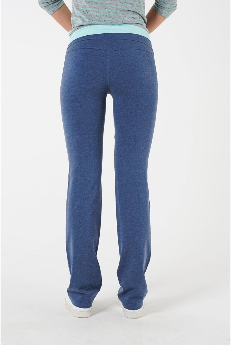 Спортивные брюки 282262-1 синий для беременных