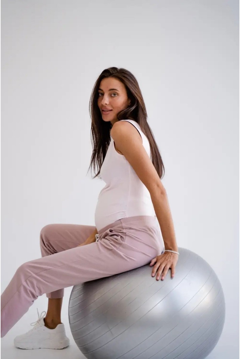 Спортивні штани для вагітних To be 4040262-1 мокко