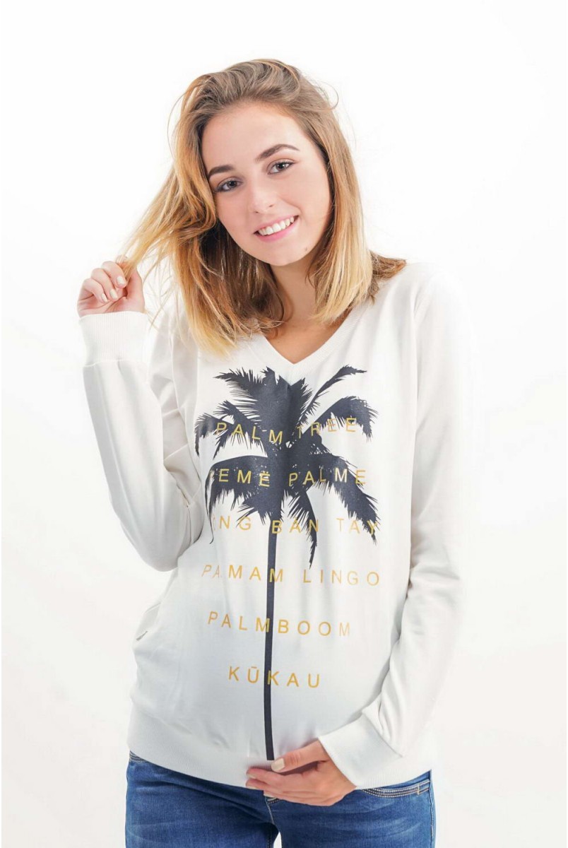 Джемпер 3120262-64 кремовый для беременных и кормления