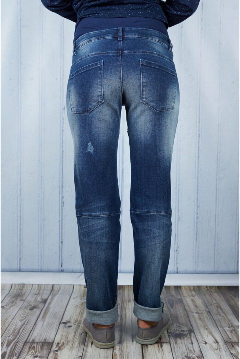Штани джинсові бойфренди 1218631-6 для вагітних