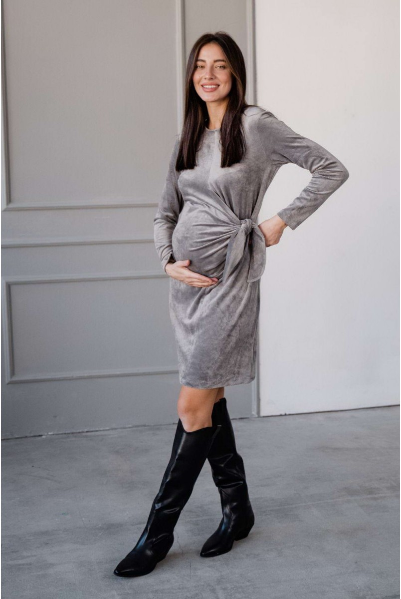 Платье 4208127 туман гавани для беременных и кормления
