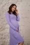 Платье 4287138 лавандовый для беременных и кормления