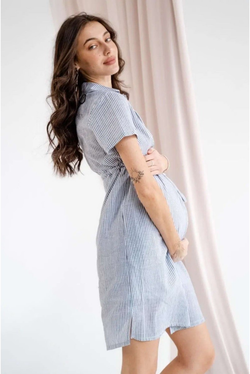 Платье для беременных To be 1233736 серый