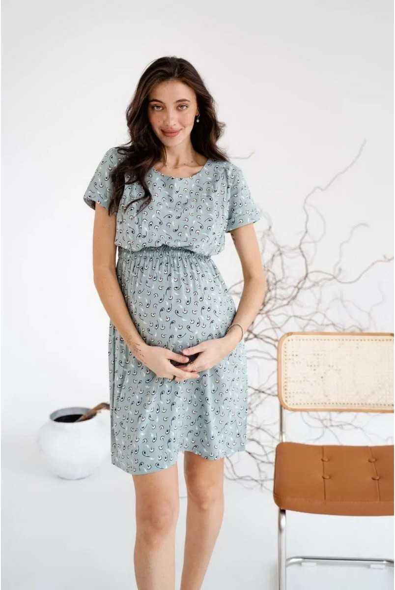 Платье для беременных и кормления To be 3178745 мятный