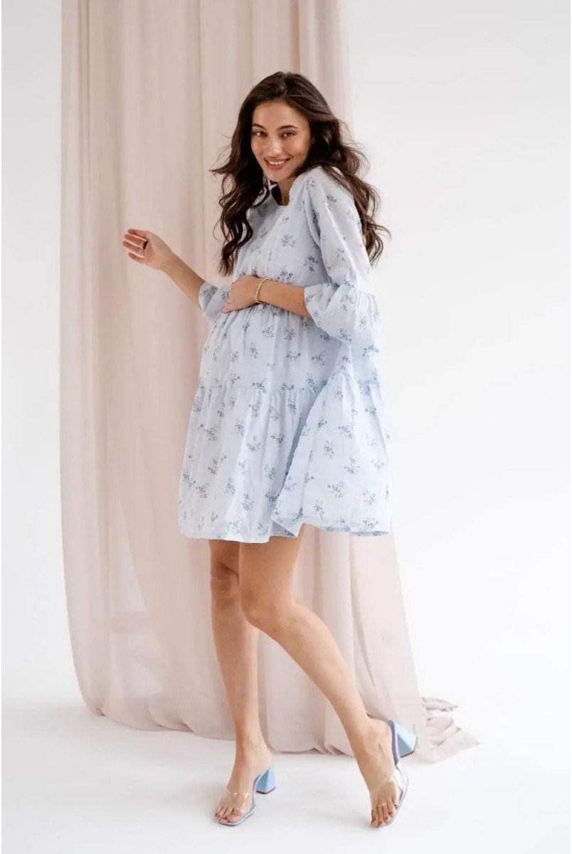 Сукня для вагітних та годування To be 4250717 Блакитний