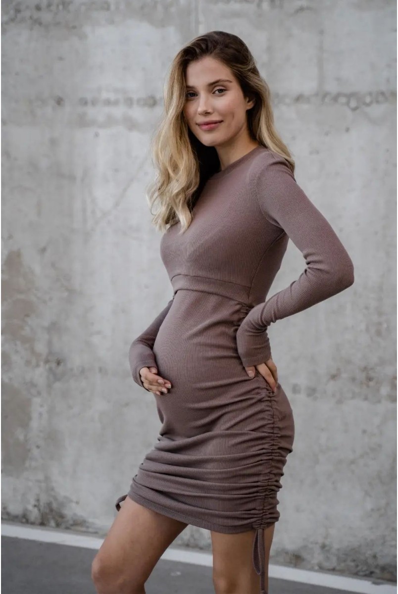 Сукня для вагітних та годування To be 4288138 коричневий