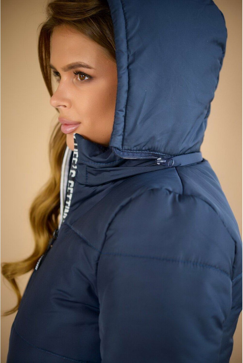 Зимняя куртка 3044272 темно-синий для беременных