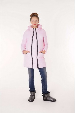 Зимняя куртка 3044272 розовый для беременных