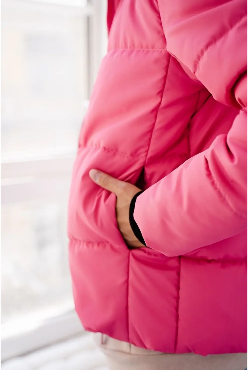 Зимняя куртка для беременных To be 4341275 малиновый