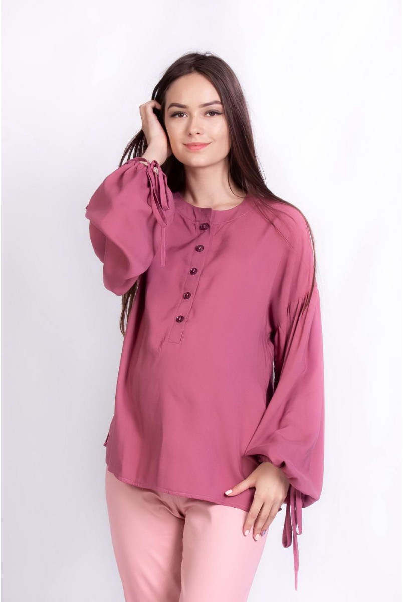 Блуза RUSTIC темно-розовый для беременных и кормящих