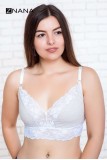 Бюстгальтер-топ Viola бежевий меланж для вагітних і годування