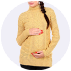 Джемпери, светри та водолазки для вагітних та годування