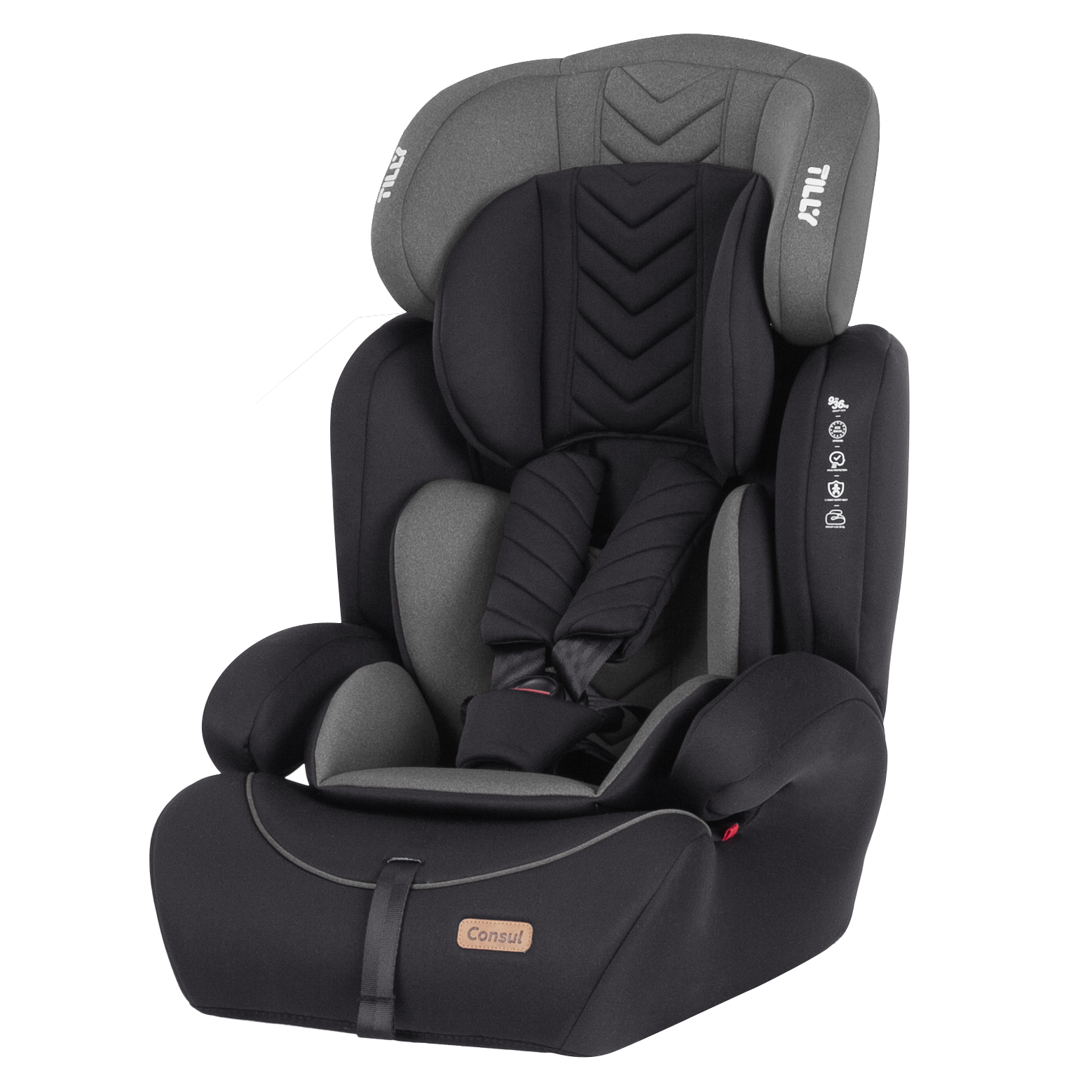 Автокрісло TILLY Consul T-531/4 Light Grey група 1/2/3 /2/